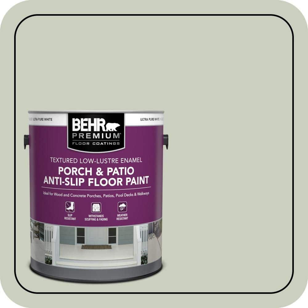 BEHR PREMIUM 1 gal. #PFC-41 Terrace View Textured Low-Lustre Enamel Interior/Exterior Porch and Patio Anti-Slip Floor Paint