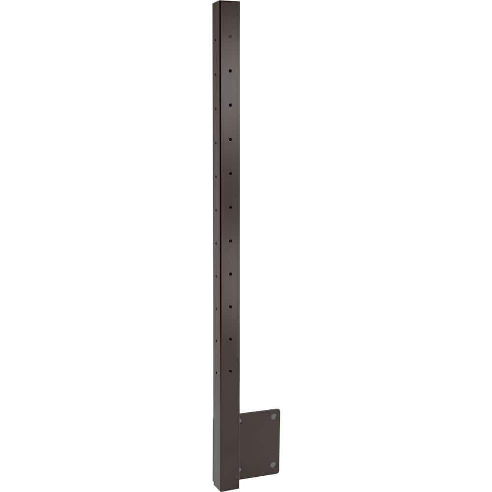 CityPost Deck Corner Post: 36 in. Face Mount: Bronze (1)