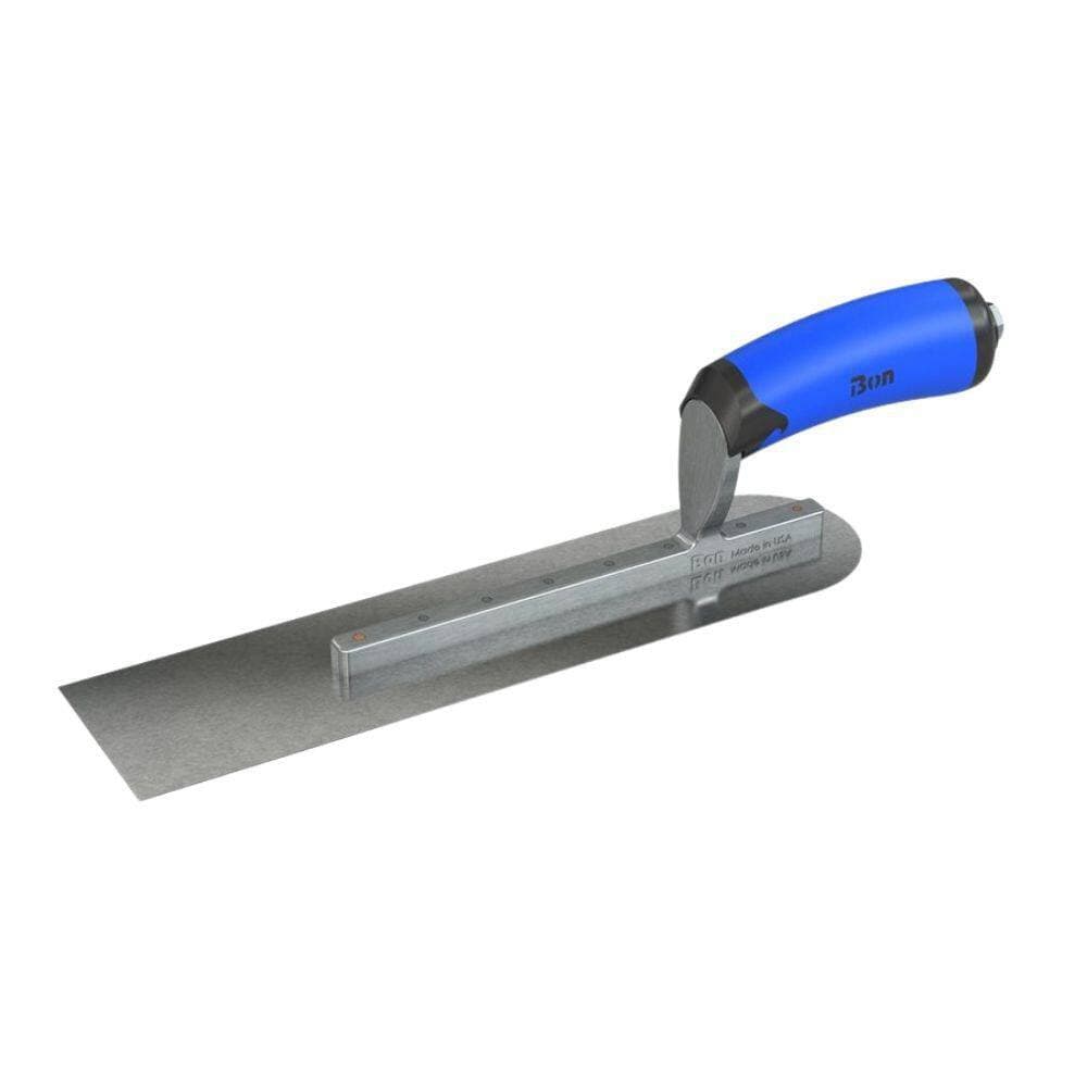 Unbranded 12 in. x 3 in. Pipe Finishing Trowel with Composite Comfort Grip Handle (1)