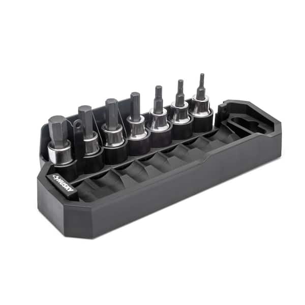 Husky BITE 3/8 in. Drive SAE Bit Socket Set (7-Piece) (2)
