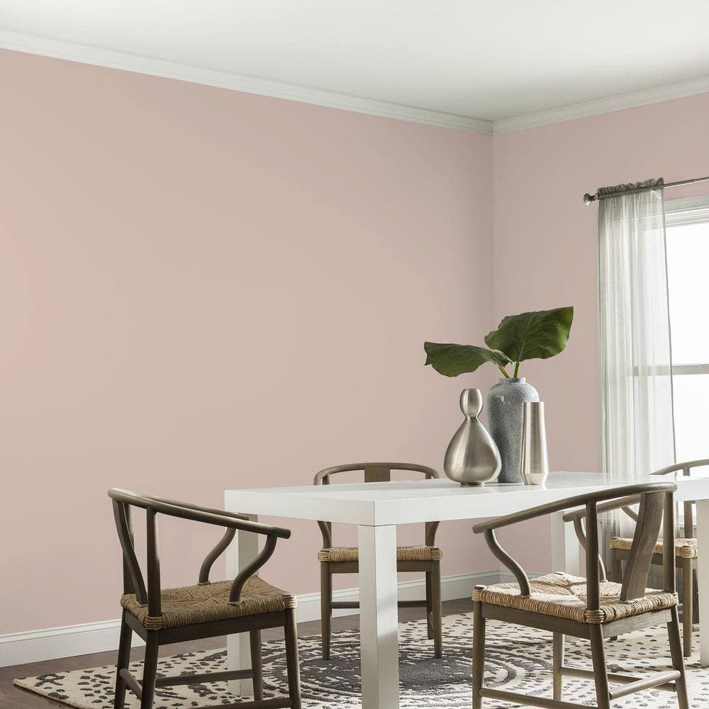 Glidden Premium 1 gal. Pueblo PPG1073-4 Satin Interior Latex Paint (4)