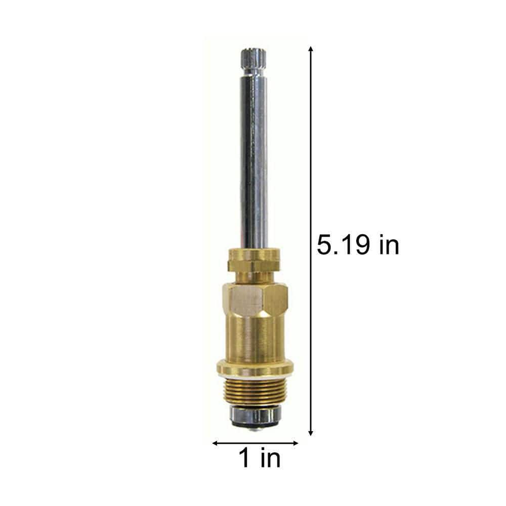 Everbilt 5 3/16 in. 16pt Broach Right Hand Stem for Glauber (3)