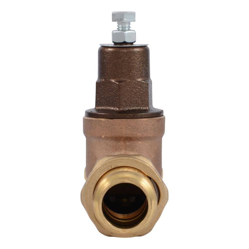 Cash Acme 3/4-in Copper Press EB45 Pressure Regulating Valve Metal Top (3)