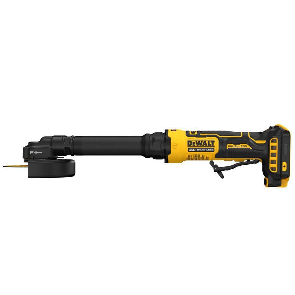 DEWALT ATOMIC 20V MAX Lithium-Ion Cordless Brushless 3 in. Extended Cut-Off Tool with 4.0 and 5.0 Ah Batteries and Charger (2)