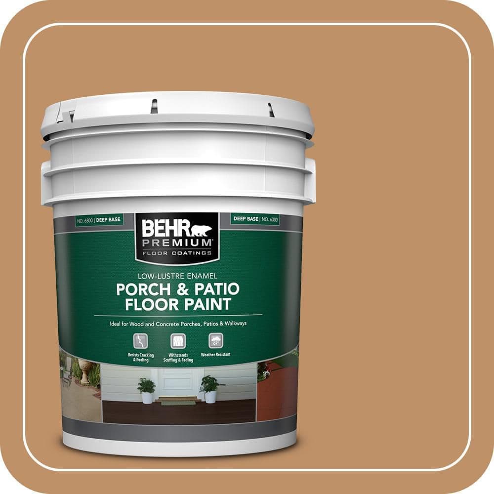 BEHR PREMIUM #HDC-CL-15 Textured Low-Lustre Enamel Interior/Exterior Porch and Patio Anti-Slip Floor Paint (1)