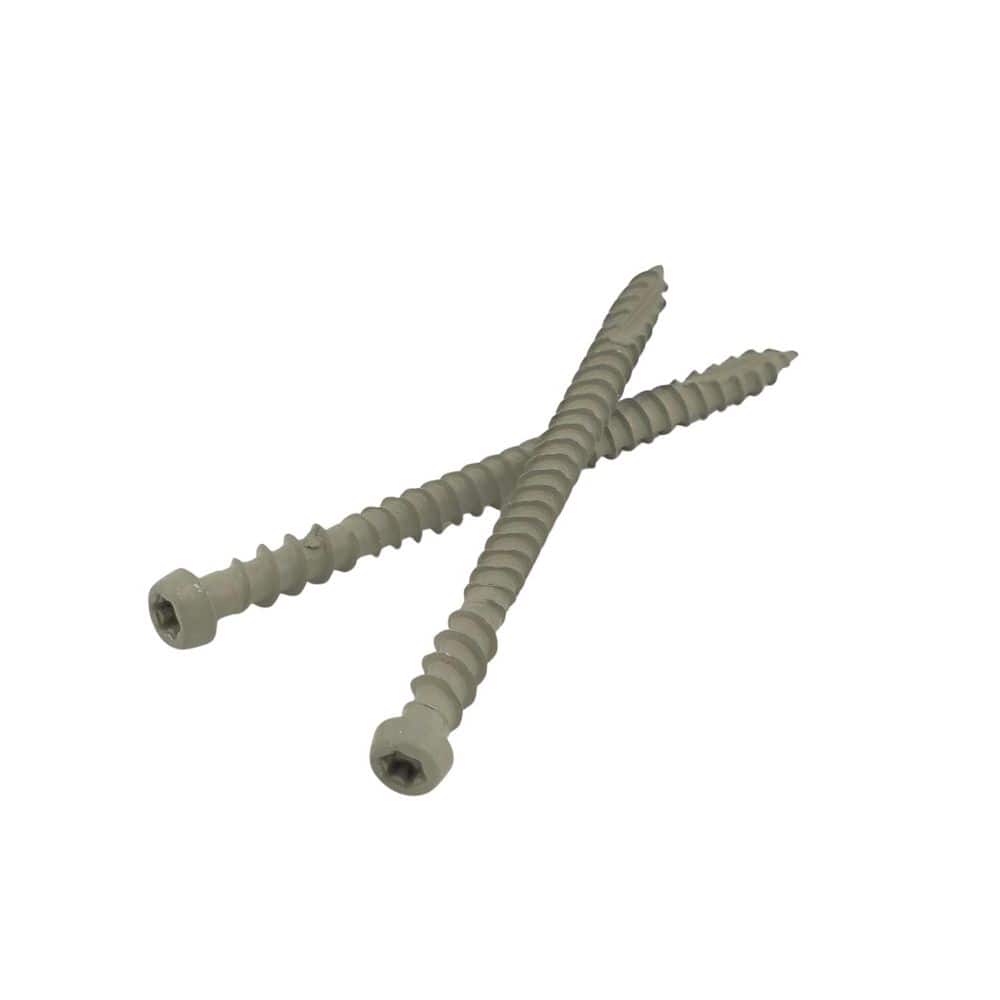 Deckorators 10 x 2-3/4 in. Star Trim Head Epoxy Coated Steel Composite Deck Screws (375-Pieces) (2)
