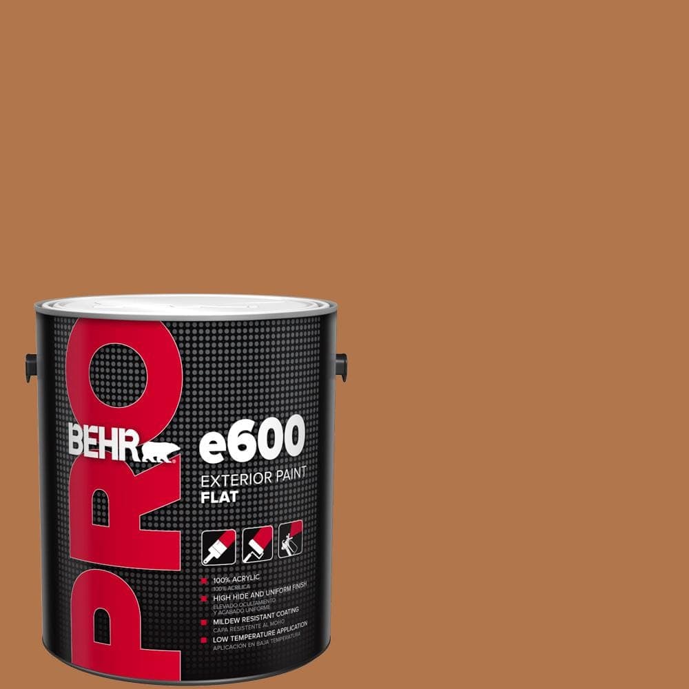 BEHR PRO 1 gal. #PMD-41 Copper Mine Flat Exterior Paint