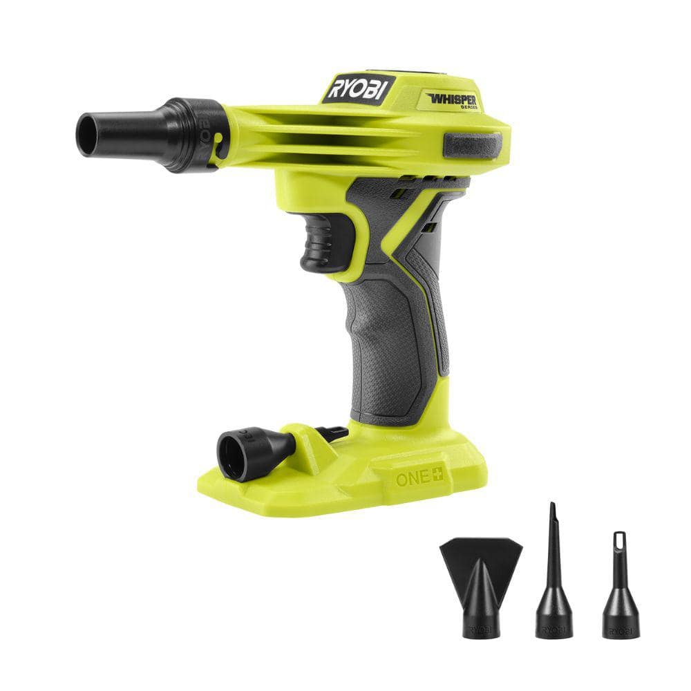 RYOBI ONE+ 18V High Volume Inflator Kit with 2.0Ah Battery and Charger