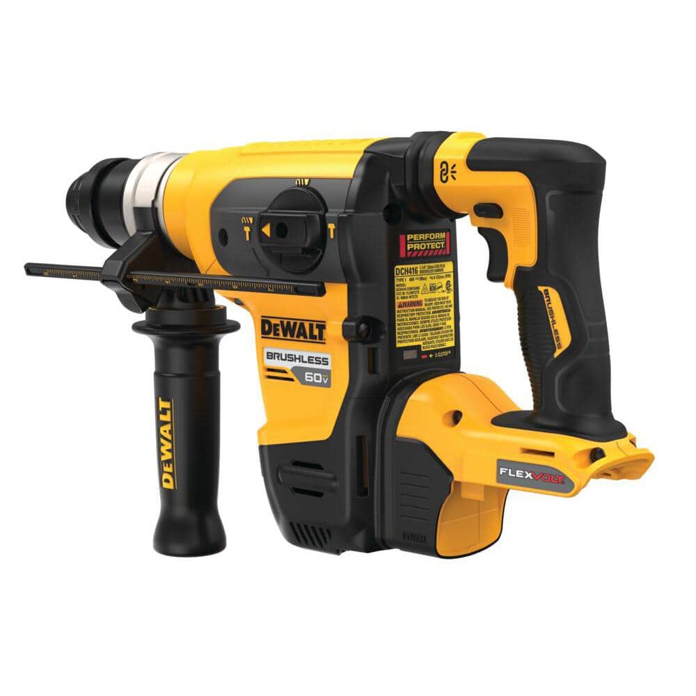 DEWALT FLEXVOLT 60V MAX Cordless 1-1/4 in. SDS Plus Rotary Hammer (Tool Only) (3)
