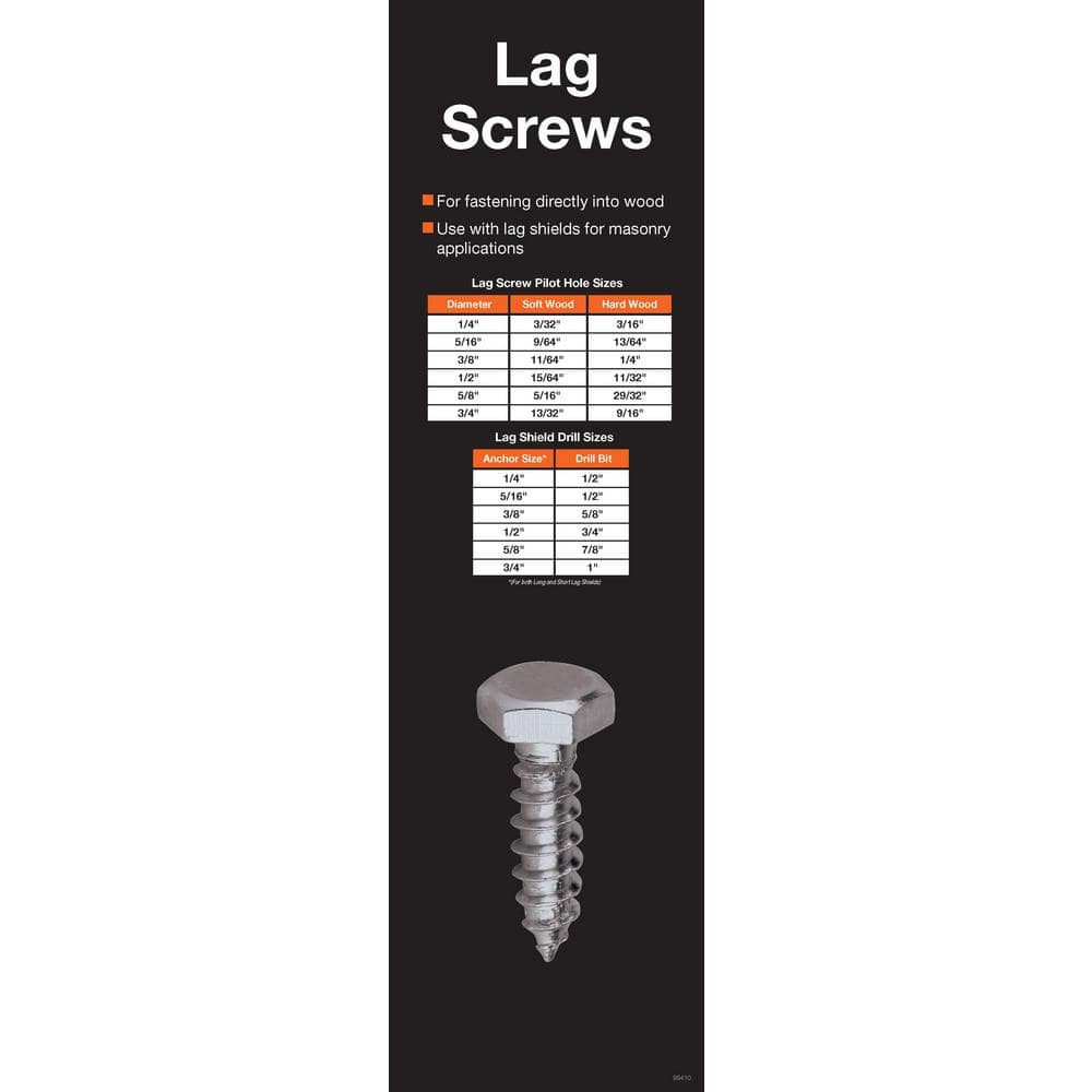 Everbilt . Hex Galvanized Lag Screw (3)