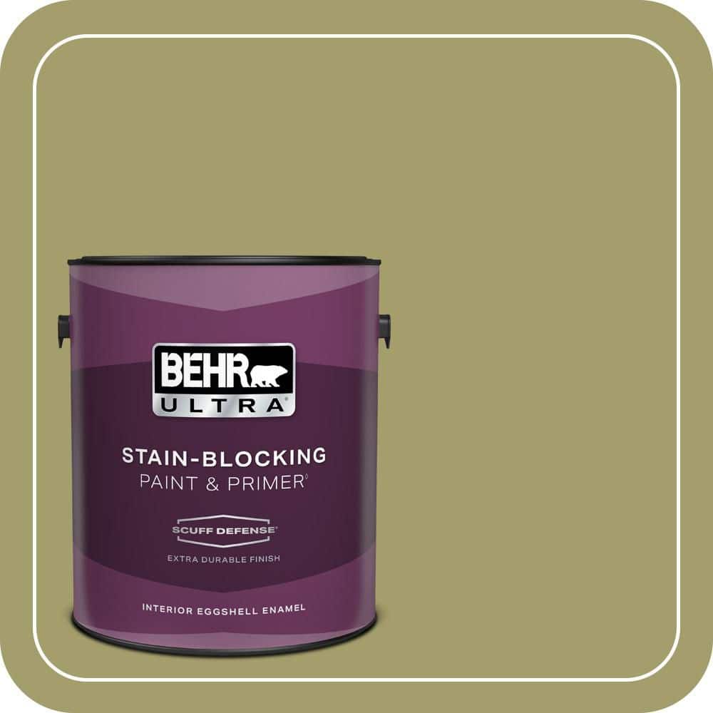 BEHR ULTRA 1 gal. #S340-5 Farm Fresh Extra Durable Eggshell Enamel Interior Paint & Primer