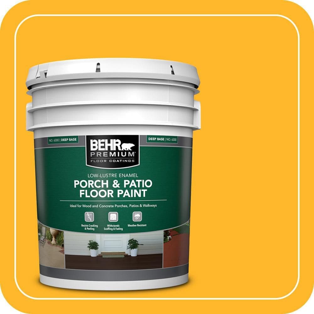 BEHR PREMIUM #P260-7 Low-Lustre Enamel Interior/Exterior Porch and Patio Floor Paint (1)