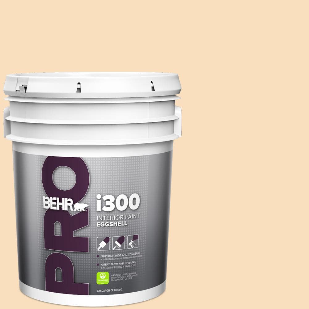 BEHR PRO 5 gal. #M240-2 Pinch of Pearl Eggshell Interior Paint (1)