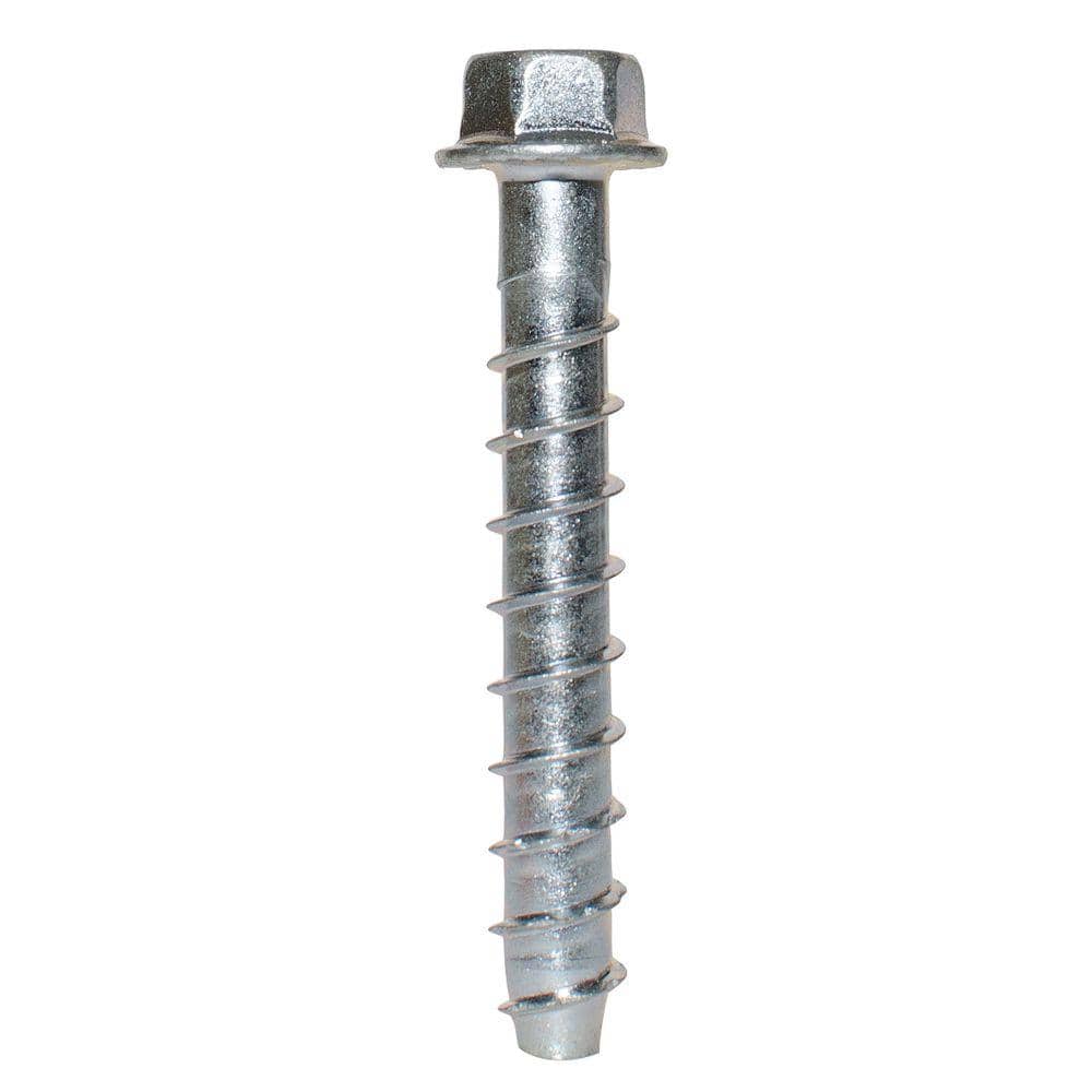 Simpson Strong-Tie Titen HD 3/8 in. x 3 in. Zinc-Plated Heavy-Duty Concrete and Masonry Screw Anchor (50-Piece)