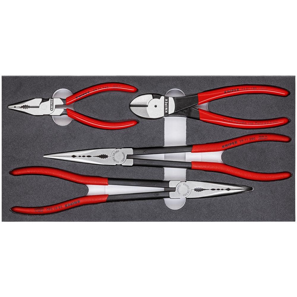 KNIPEX Automotive Pliers Set with Foam Tray (4-Piece) (1)