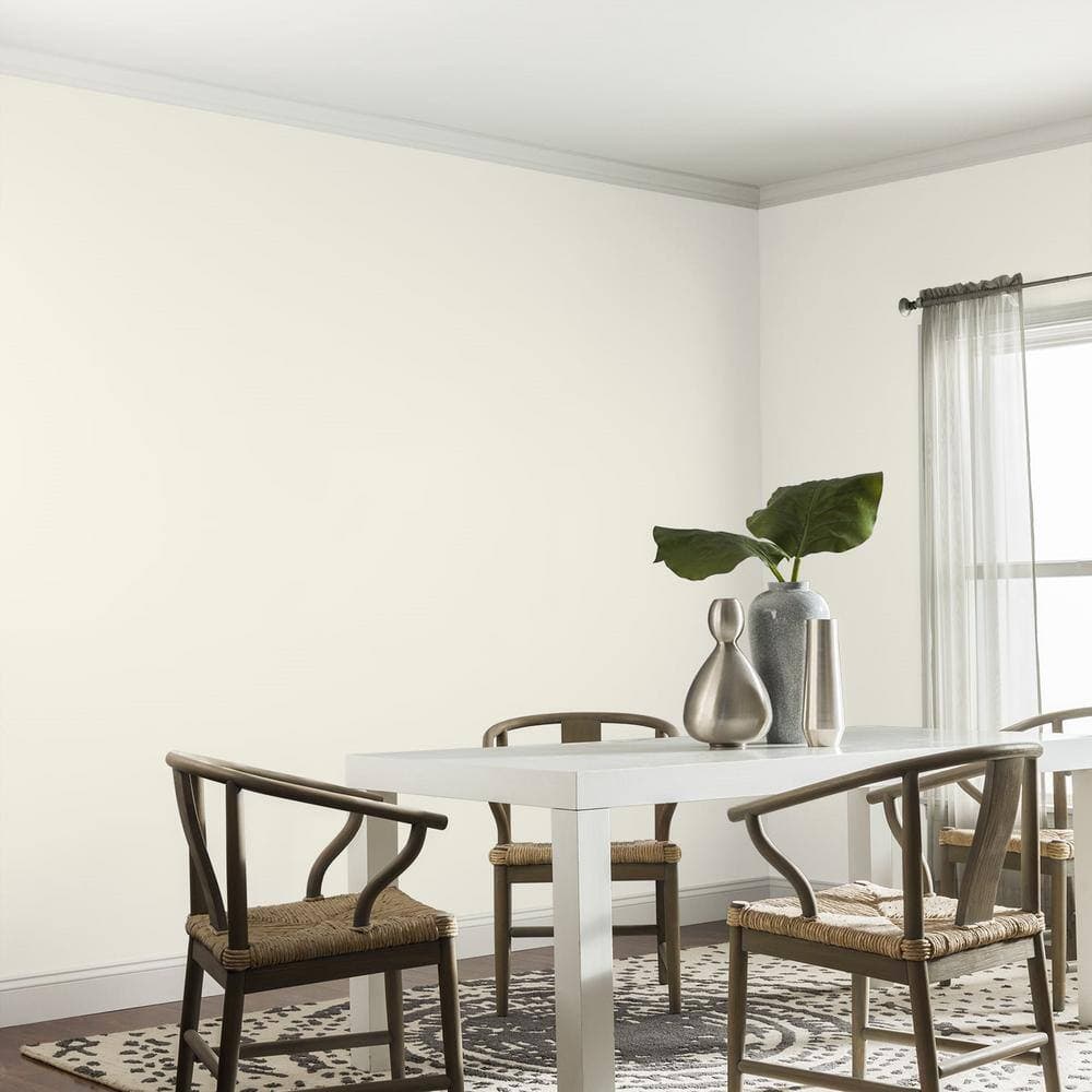 Glidden Premium 1 qt. PPG1208-1 Accolade Eggshell Interior Latex Paint (4)
