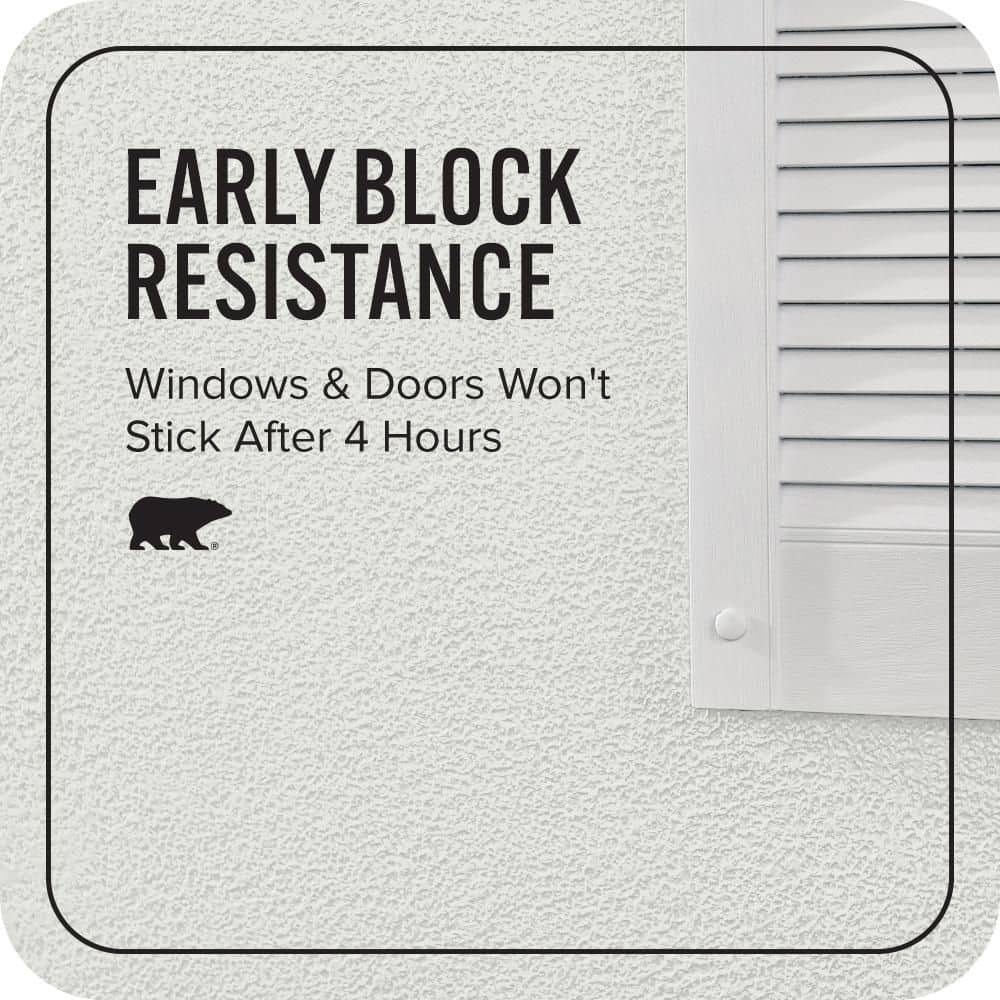 BEHR PREMIUM PLUS #BXC-89 Maritime White Exterior Stain-Blocking Paint & Primer (3)