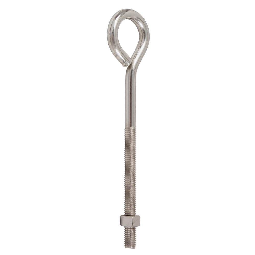 Everbilt 3/8 in. x 7 in. SS Eye Bolt/Nut (2)