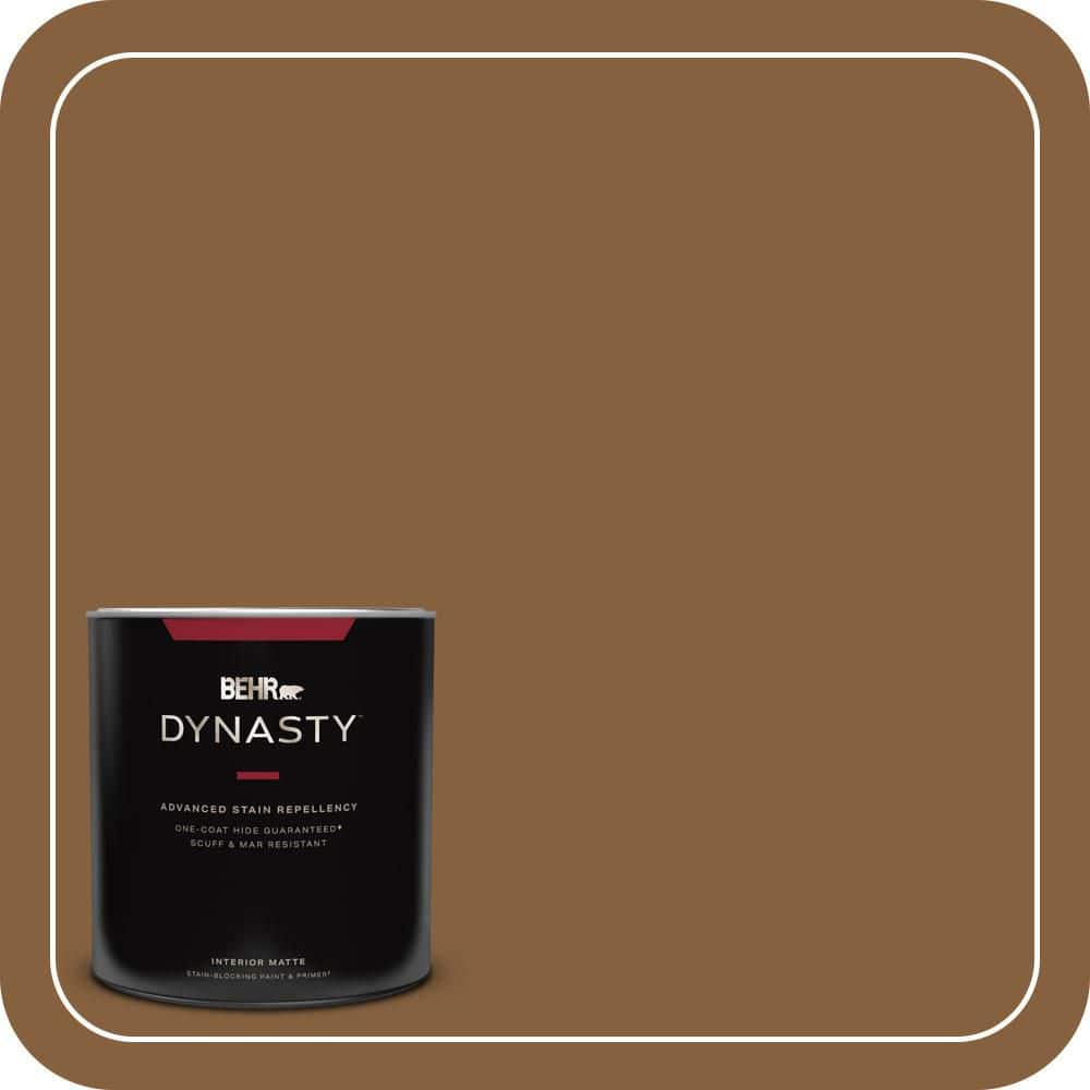 BEHR DYNASTY 1 qt. #PPU4-18 Spice Bazaar Matte Interior Stain-Blocking Paint and Primer