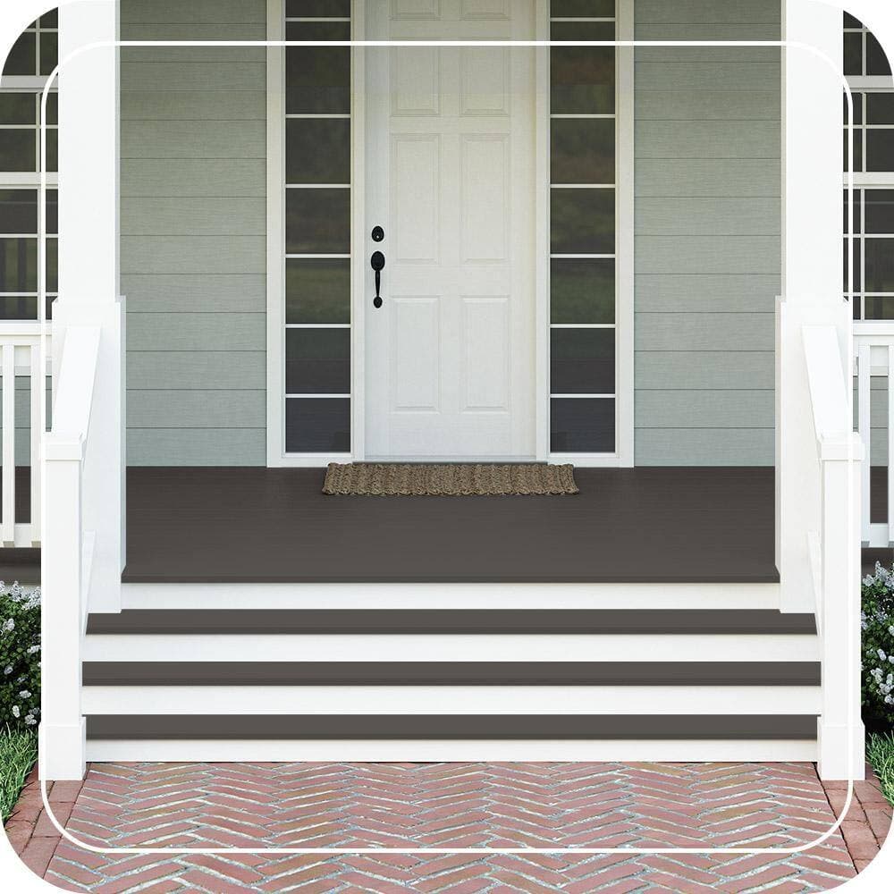 BEHR PREMIUM #BXC-17 Textured Low-Lustre Enamel Interior/Exterior Porch and Patio Anti-Slip Floor Paint (2)
