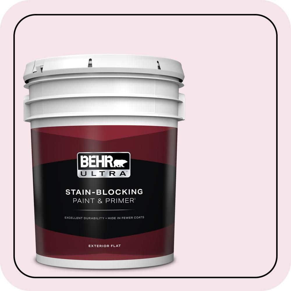 BEHR ULTRA 5 gal. #690A-1 Zephyr Flat Exterior Paint & Primer