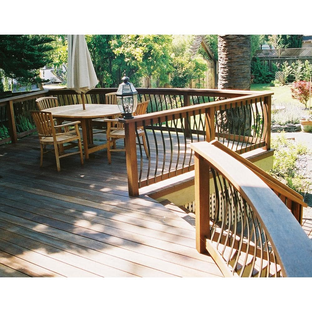 ProWood 32-1/4 in. x 1 in. Black Aluminum Arch Baluster (14-Pack) (3)