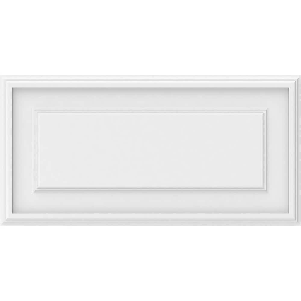 Ekena Millwork 32"W x 18"H x 5/8"P Legacy Raised Panel Decorative Wall Panel
