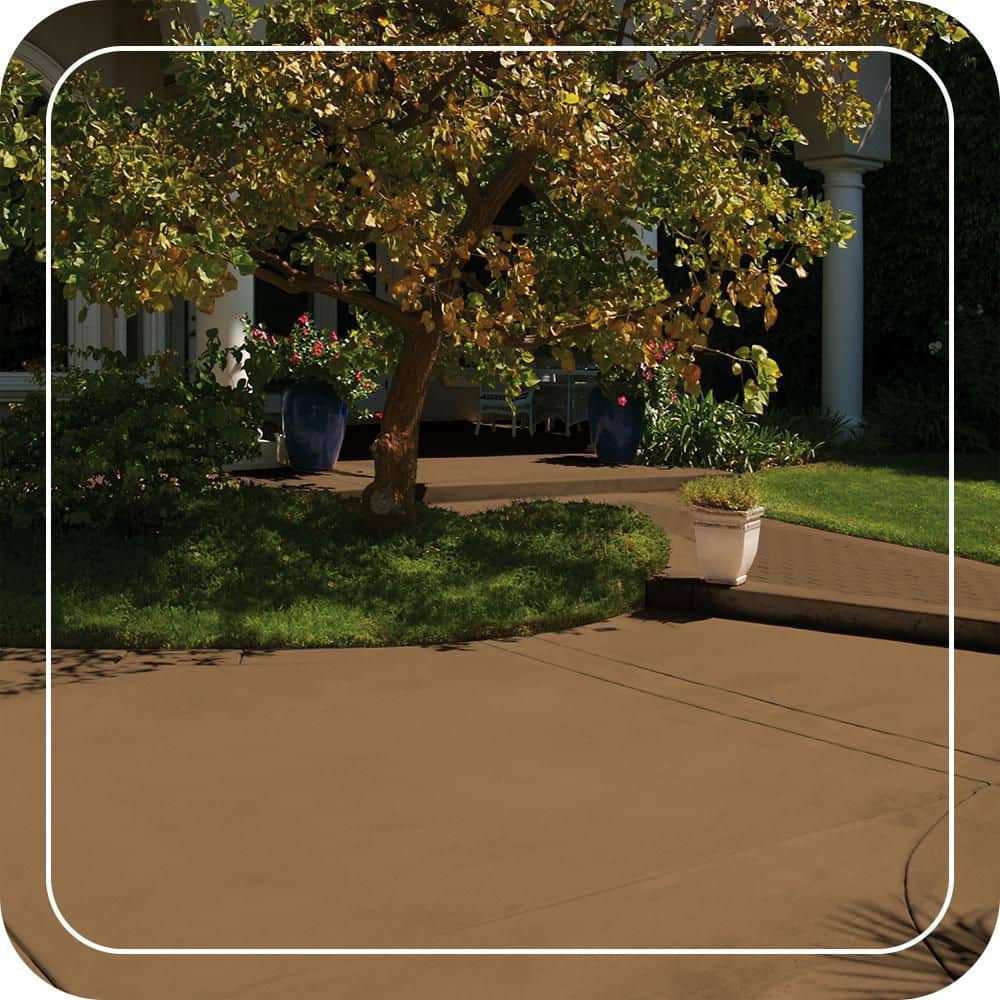 BEHR PREMIUM 1 gal. #DCS-801 Copper Canyon Semi-Transparent Flat Interior/Exterior Decorative Concrete Stain (3)