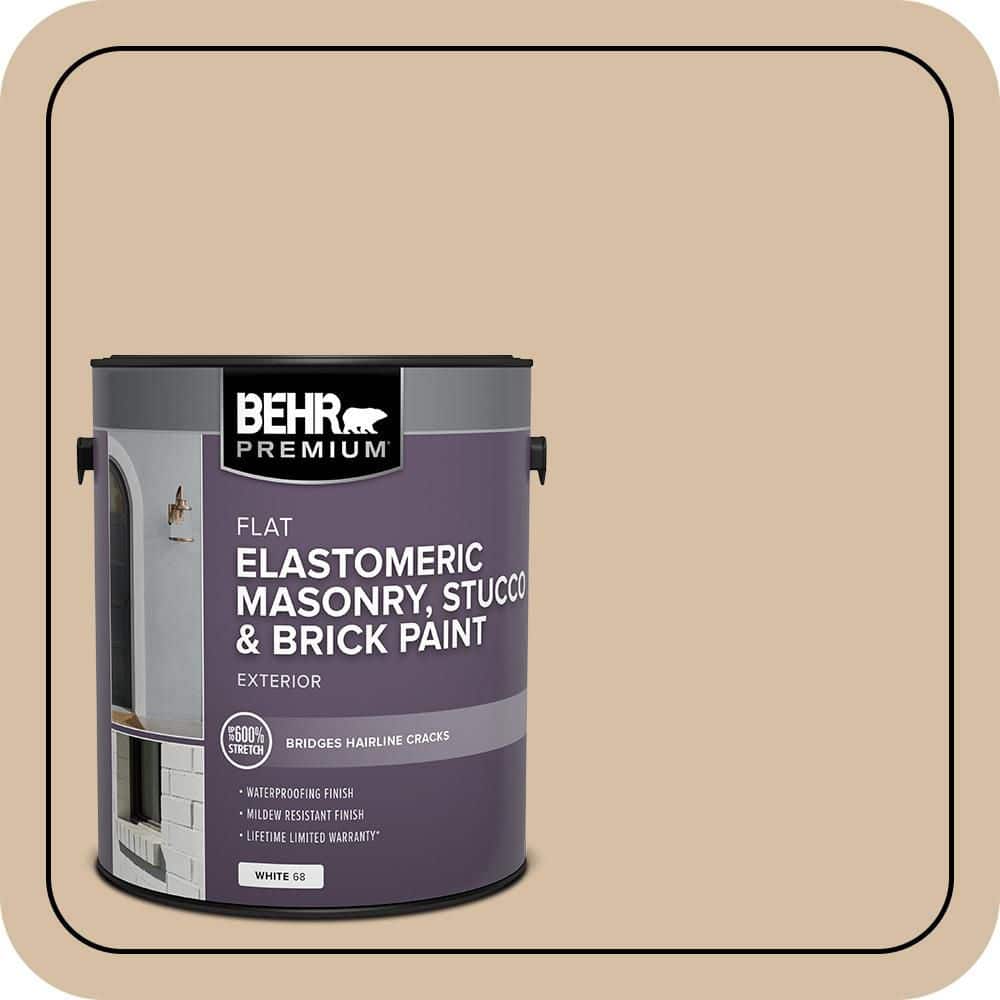 BEHR PREMIUM 1 gal. #MS-22 Dune Elastomeric Masonry, Stucco and Brick Exterior Paint (1)