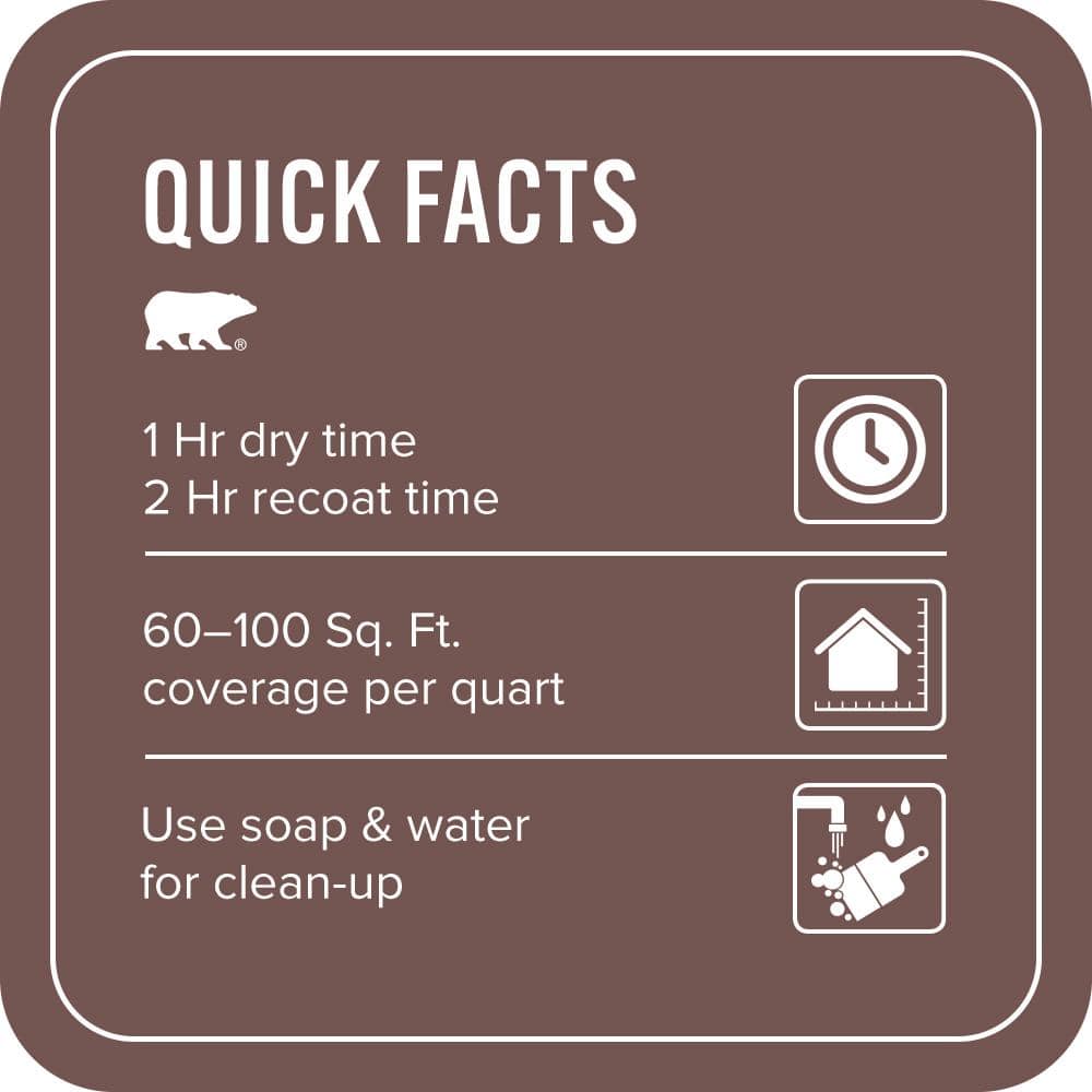 BEHR PREMIUM PLUS 1 qt. #MQ1-53 Rosy Sandstone Flat EcoMix Plant-Based Interior Paint & Primer (3)