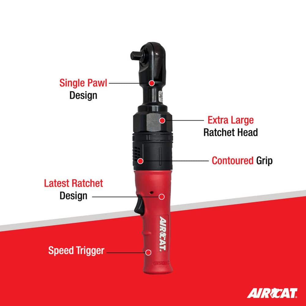 AIRCAT 3/8 in. High Torque Ratchet (2)