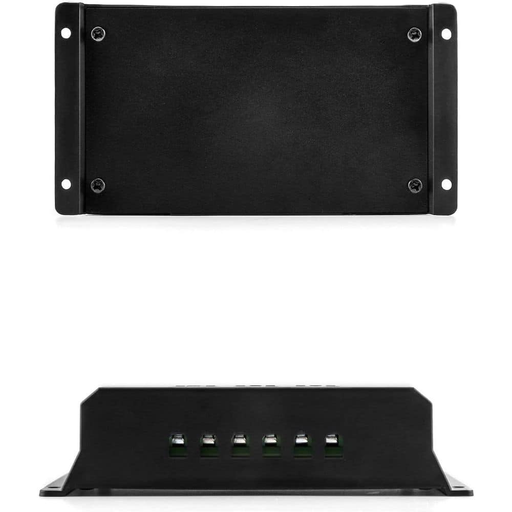 Vrbgify 12V/ 24V 30A Solar Charge Controller Adjustable Parameter Backlight with LCD Display and Timer, (2-Pack) (2)