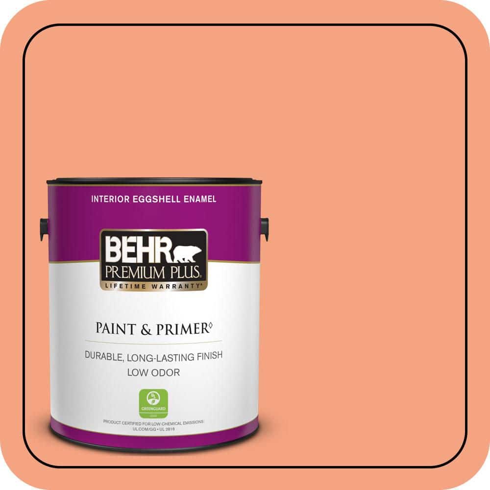 BEHR PREMIUM PLUS 1 gal. #P190-4 Siren Eggshell Enamel Low Odor Interior Paint & Primer (1)