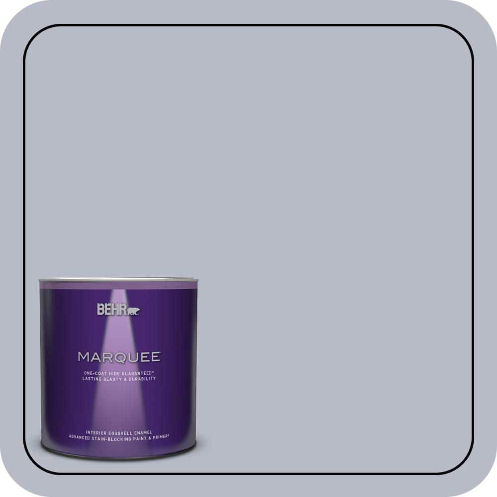 BEHR MARQUEE 1 qt. #620E-3 Silverado Trail Eggshell Enamel Interior Paint & Primer
