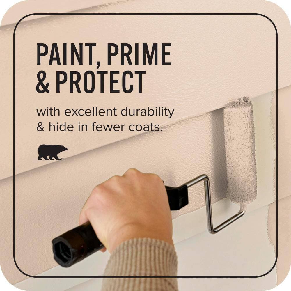 BEHR ULTRA 1 qt. #S230-2 Mesquite Powder Satin Enamel Exterior Paint & Primer (3)