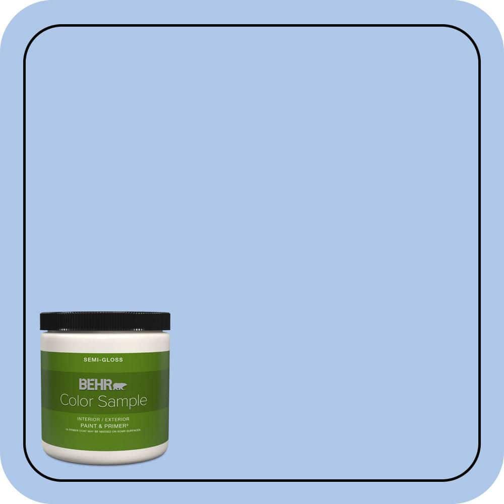 BEHR PREMIUM PLUS 8 oz. #P530-2 Promise Keeping Semi-Gloss Interior/Exterior Paint & Primer Color Sample