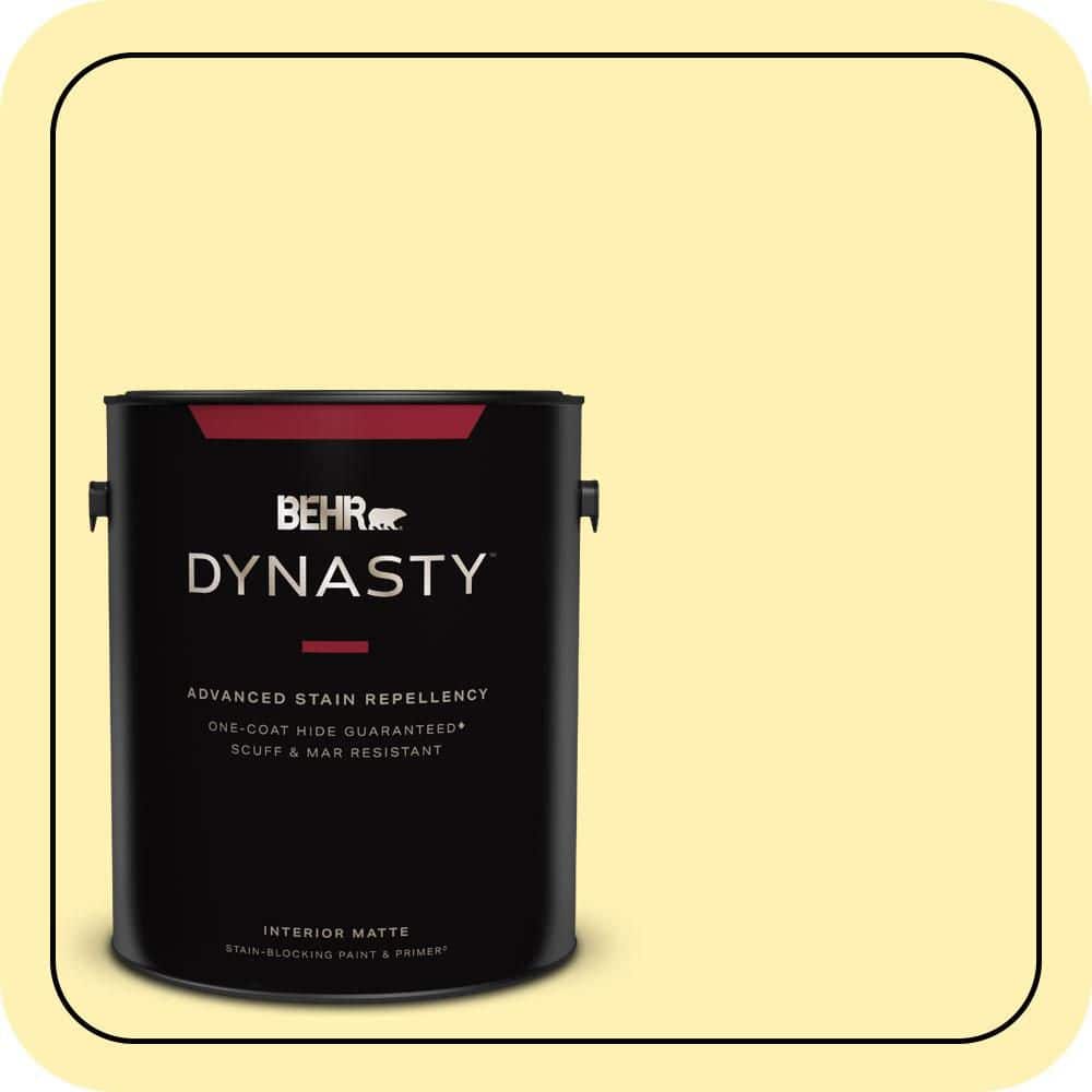 BEHR DYNASTY 1 gal. #P310-3 Firefly Matte Interior Stain-Blocking Paint & Primer
