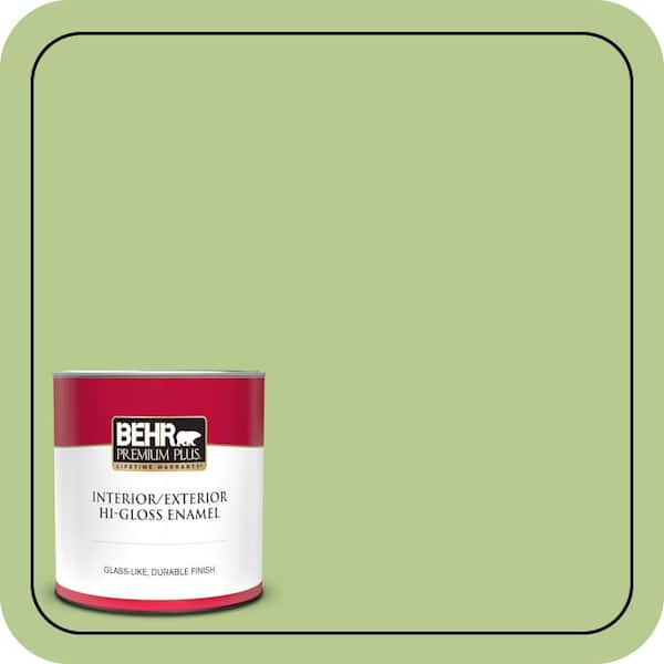 BEHR PREMIUM PLUS #420D-4 Marsh Fern Enamel Low Odor & Primer (3)