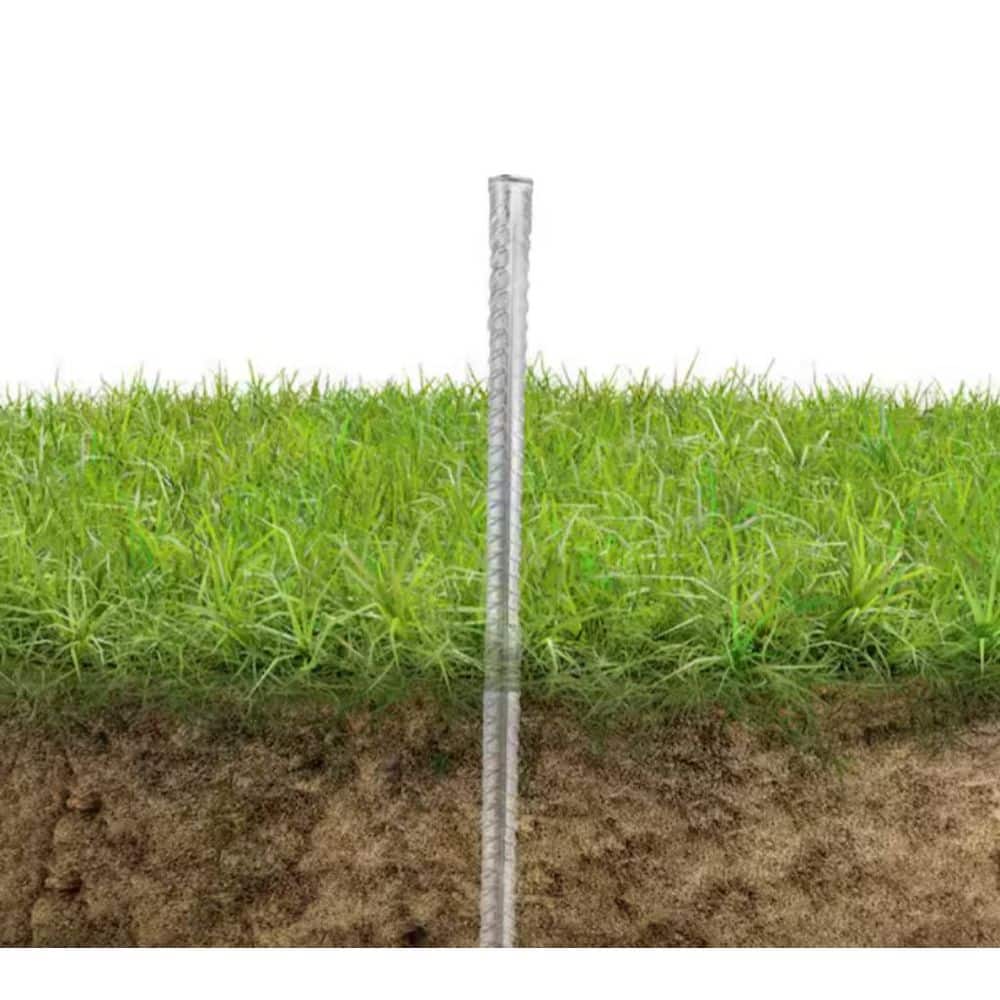 Wellco 0.5 in. x 24 in. Rebar Stakes Extra Heavy-Duty, Ground Stakes Steel Stakes (20-Pack) (3)