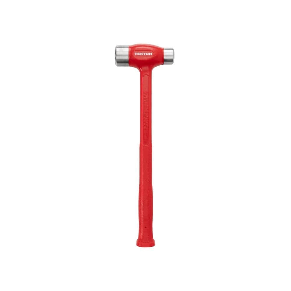 TEKTON 50 oz. Long Handle Flat Steel Face Dead Blow Hammer