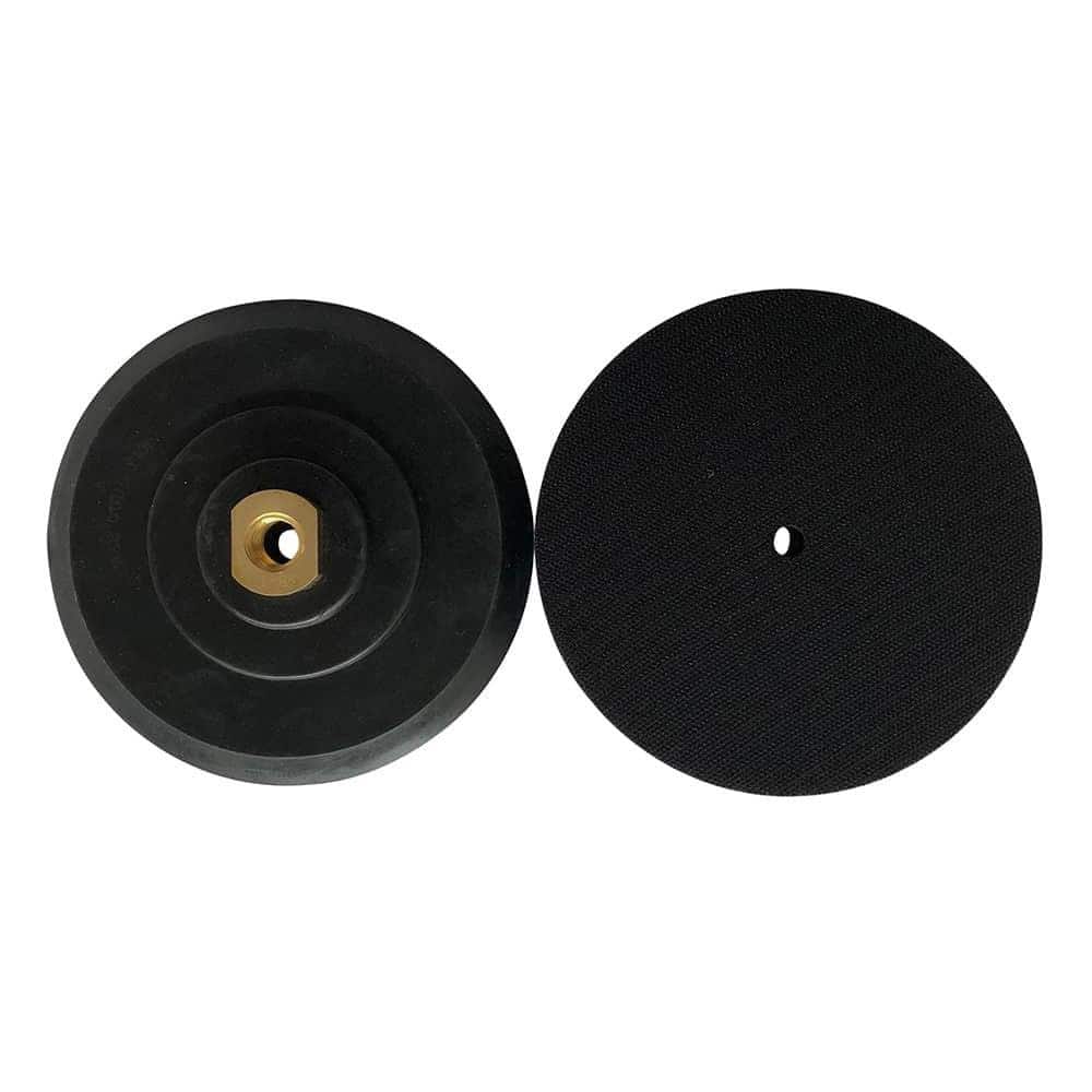 EDiamondTools 6 in. Velcro Rubber Backing Pad for Polishing Pads