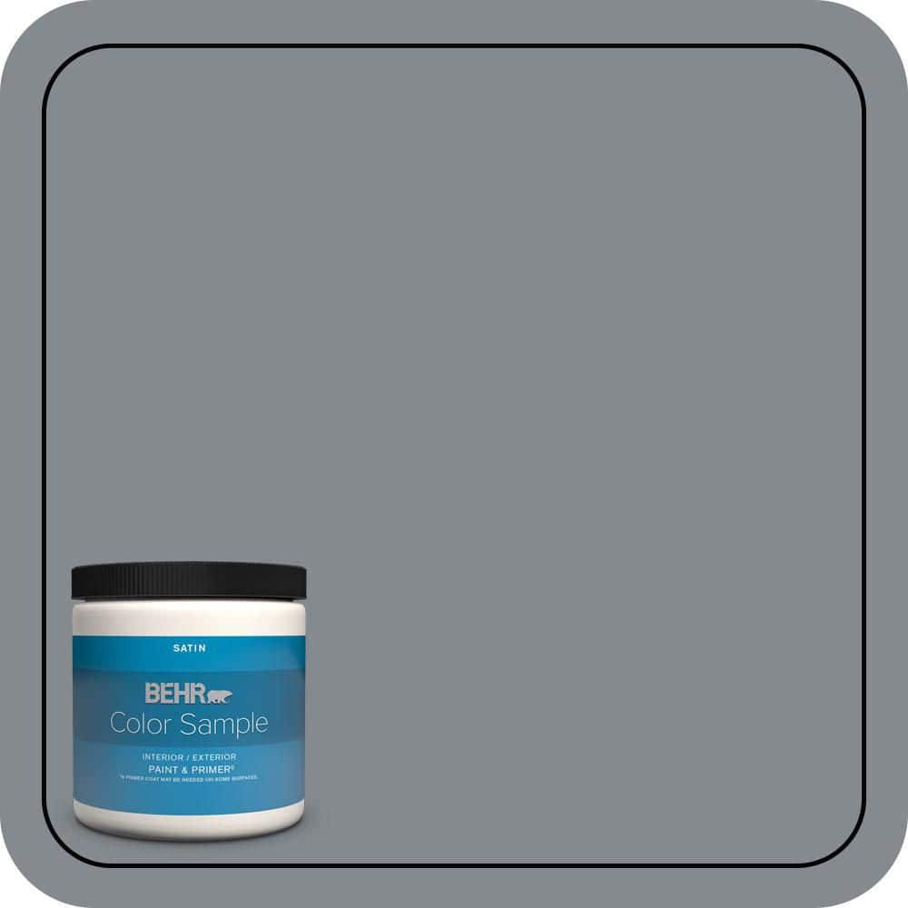 BEHR PREMIUM PLUS #PPU26-21 Overcast Enamel Low Odor & Primer (1)