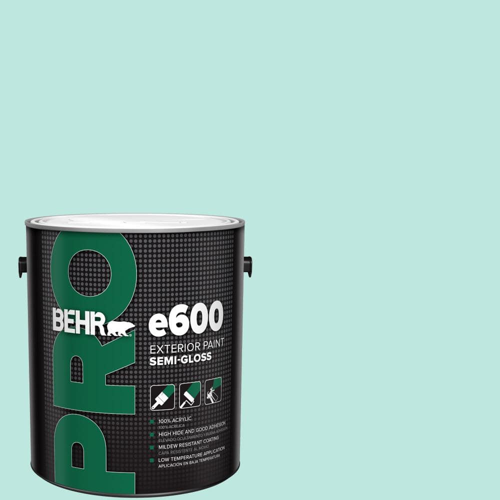 BEHR PRO 1 gal. #490A-2 Cool Jazz Semi-Gloss Exterior Paint
