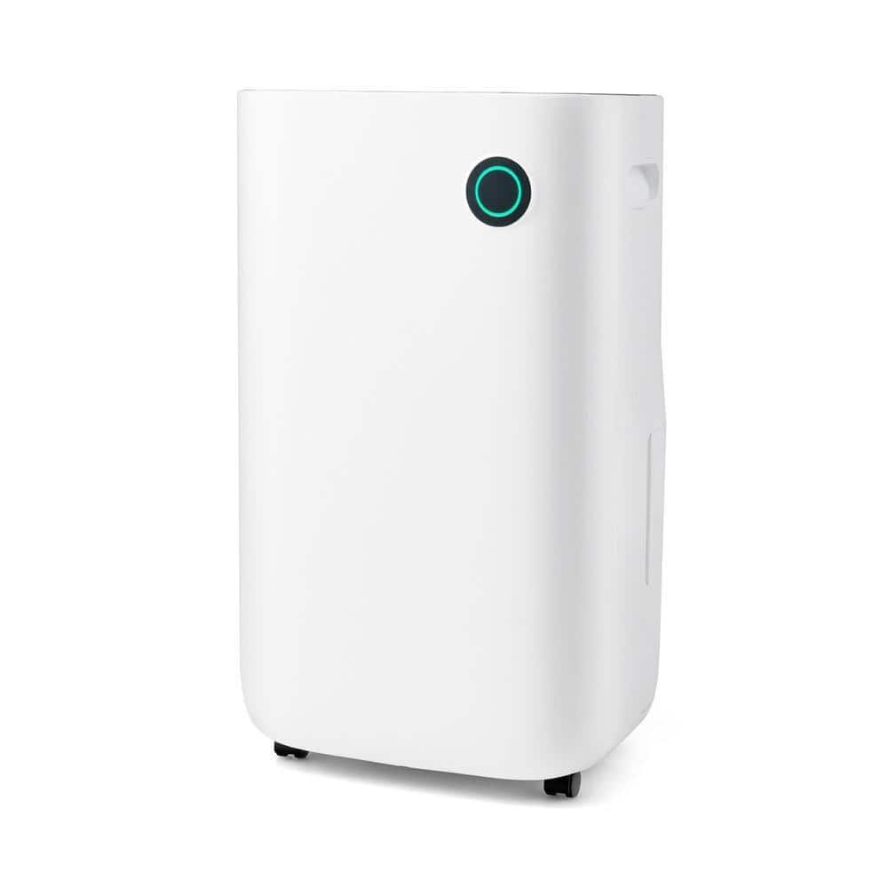 HONGGE 73 pt. 4500 sq. ft. Dehumidifier with 5 Modes and 3-Color Indicator Light-White