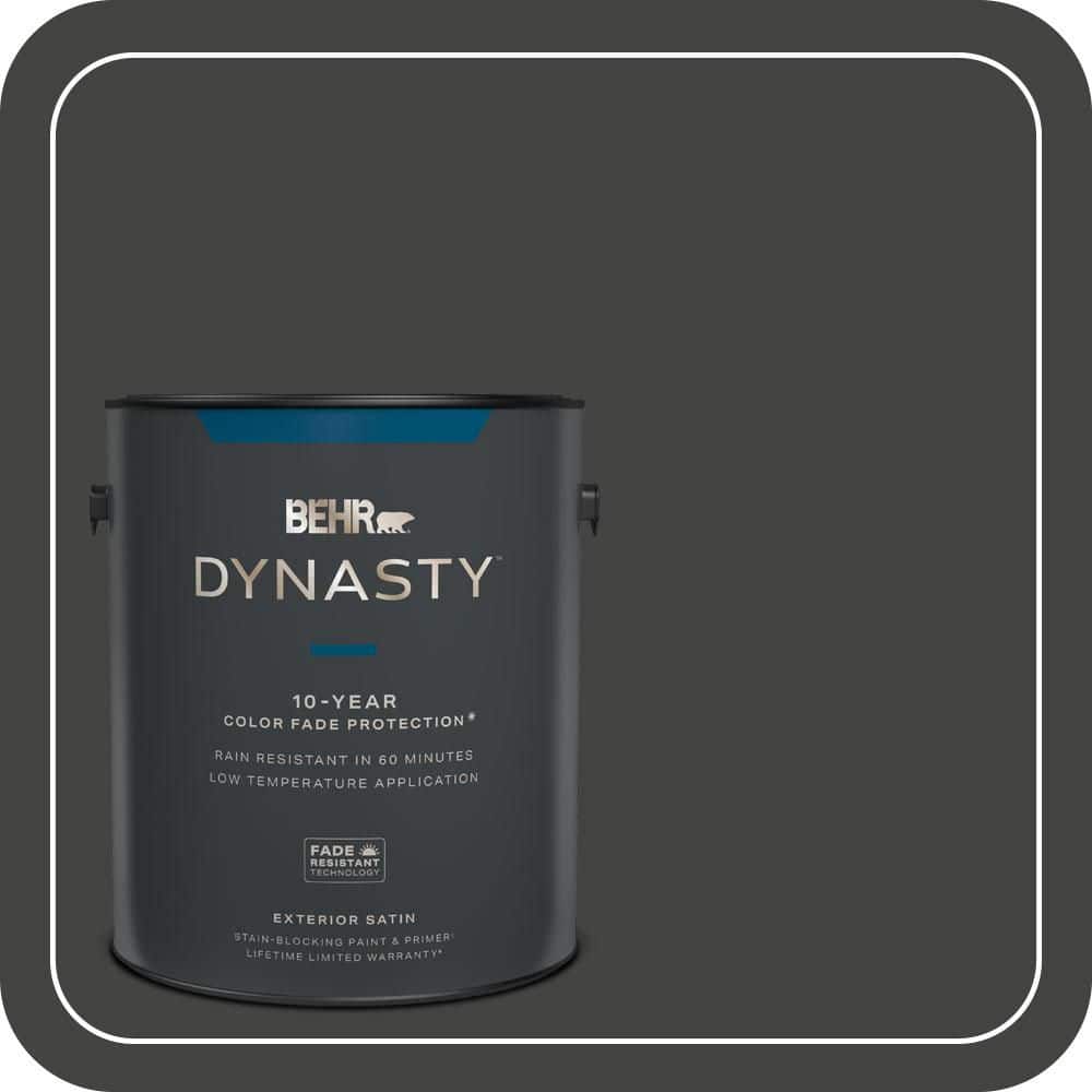 BEHR DYNASTY 1 gal. #PPU18-20 Broadway Satin Enamel Exterior Stain-Blocking Paint & Primer