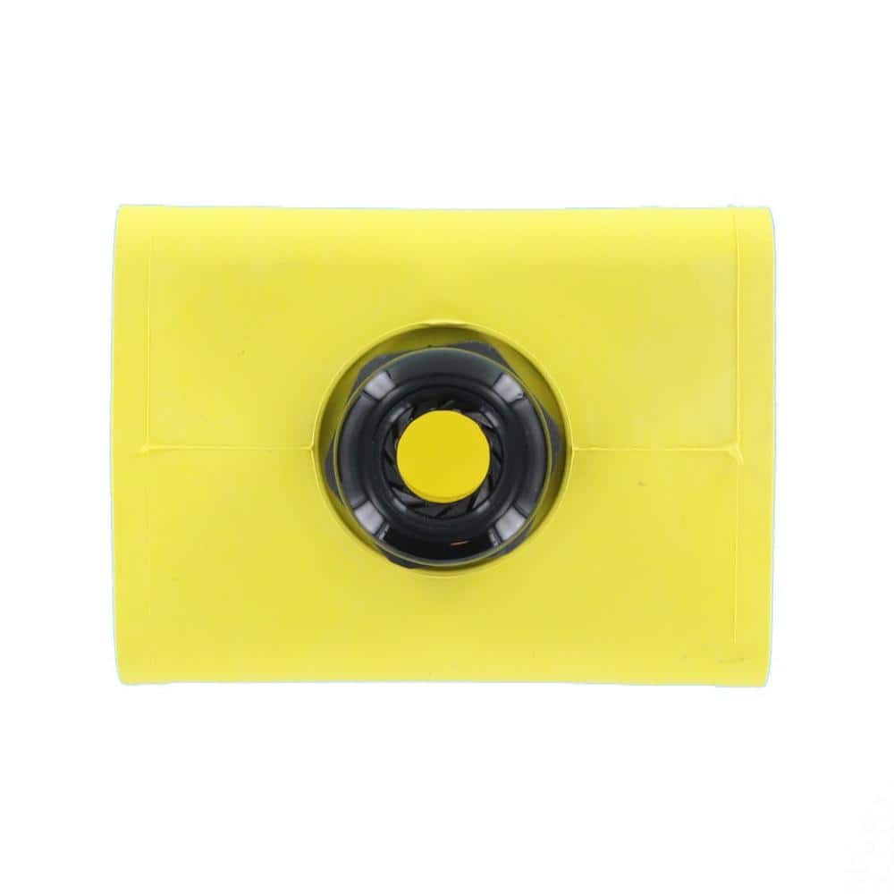 Leviton 1-Gang Standard Depth Pendant Style Cable Dia 0.230 in. - 0.546 in. Portable Outlet Box, Yellow 3059-1Y (2)