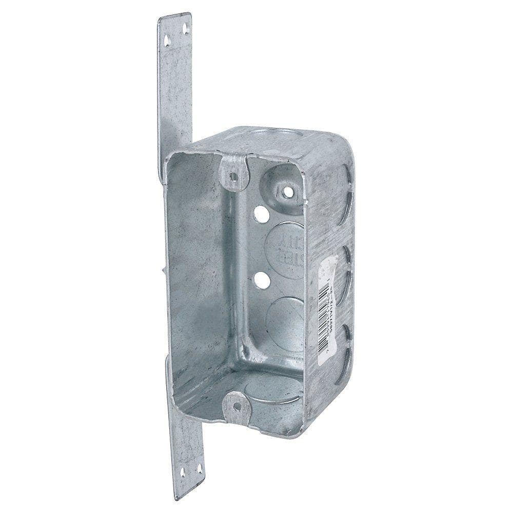 Steel City 1-Gang Electrical Utility Box with CV Bracket (58371V12-12R)