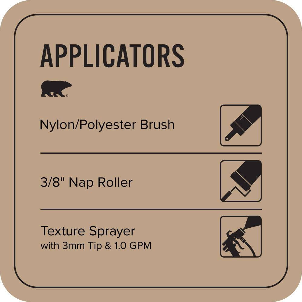 BEHR PREMIUM #PPU4-05 Textured Low-Lustre Enamel Interior/Exterior Porch and Patio Anti-Slip Floor Paint (4)