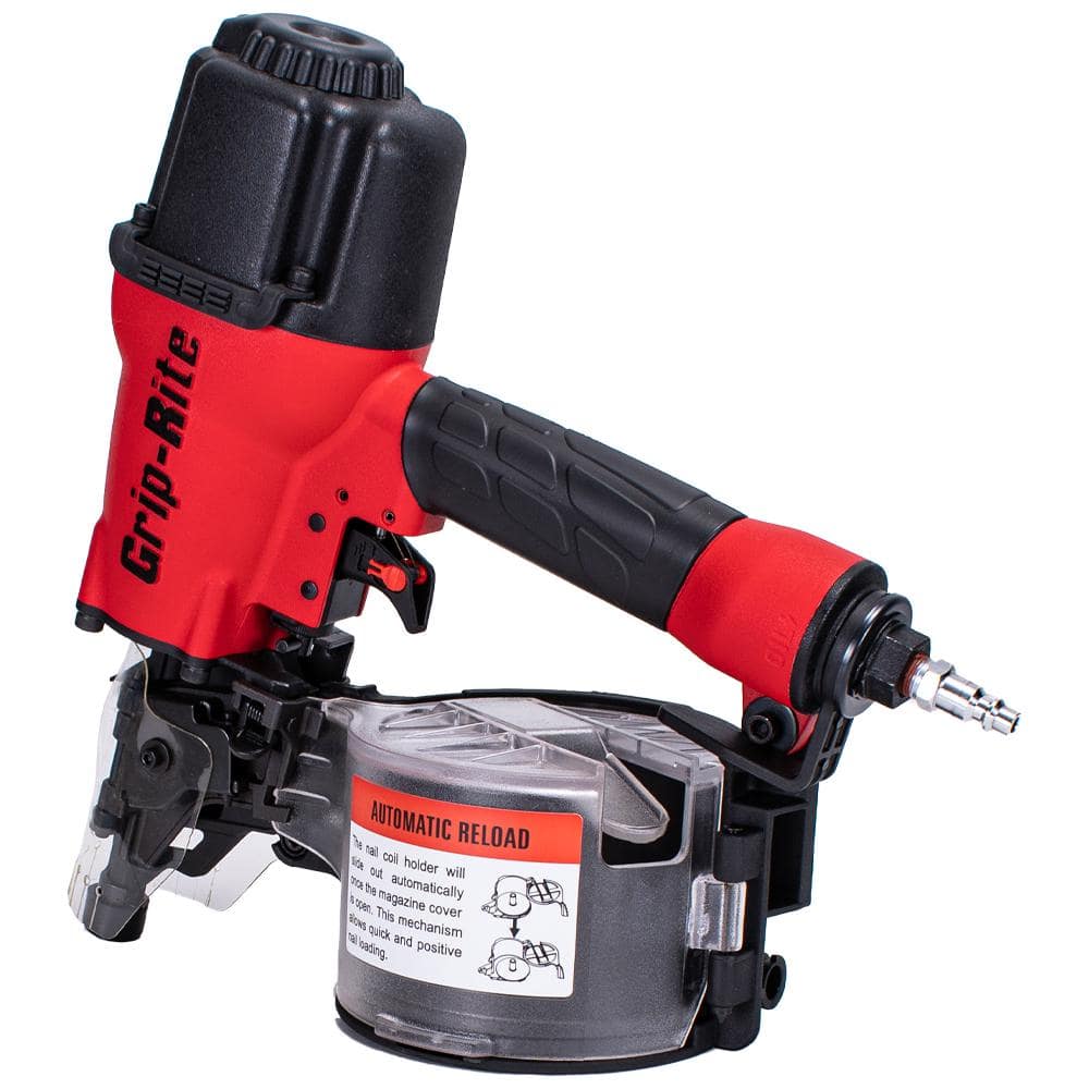 Grip-Rite 2-1/2 in. 15° Wire and Plastic Collation Coil Siding Nailer (2)
