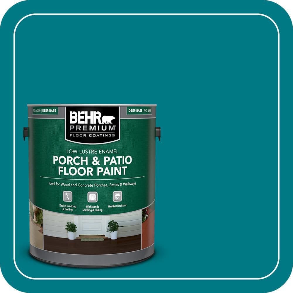 BEHR PREMIUM #P470-7 Textured Low-Lustre Enamel Interior/Exterior Porch and Patio Anti-Slip Floor Paint (1)